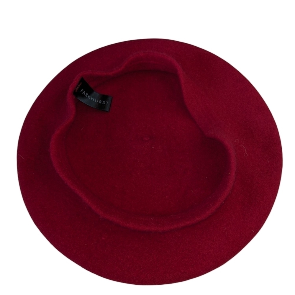 Parkhurst Raspberry Barett Prince Wool Cap - Picture 2 of 4